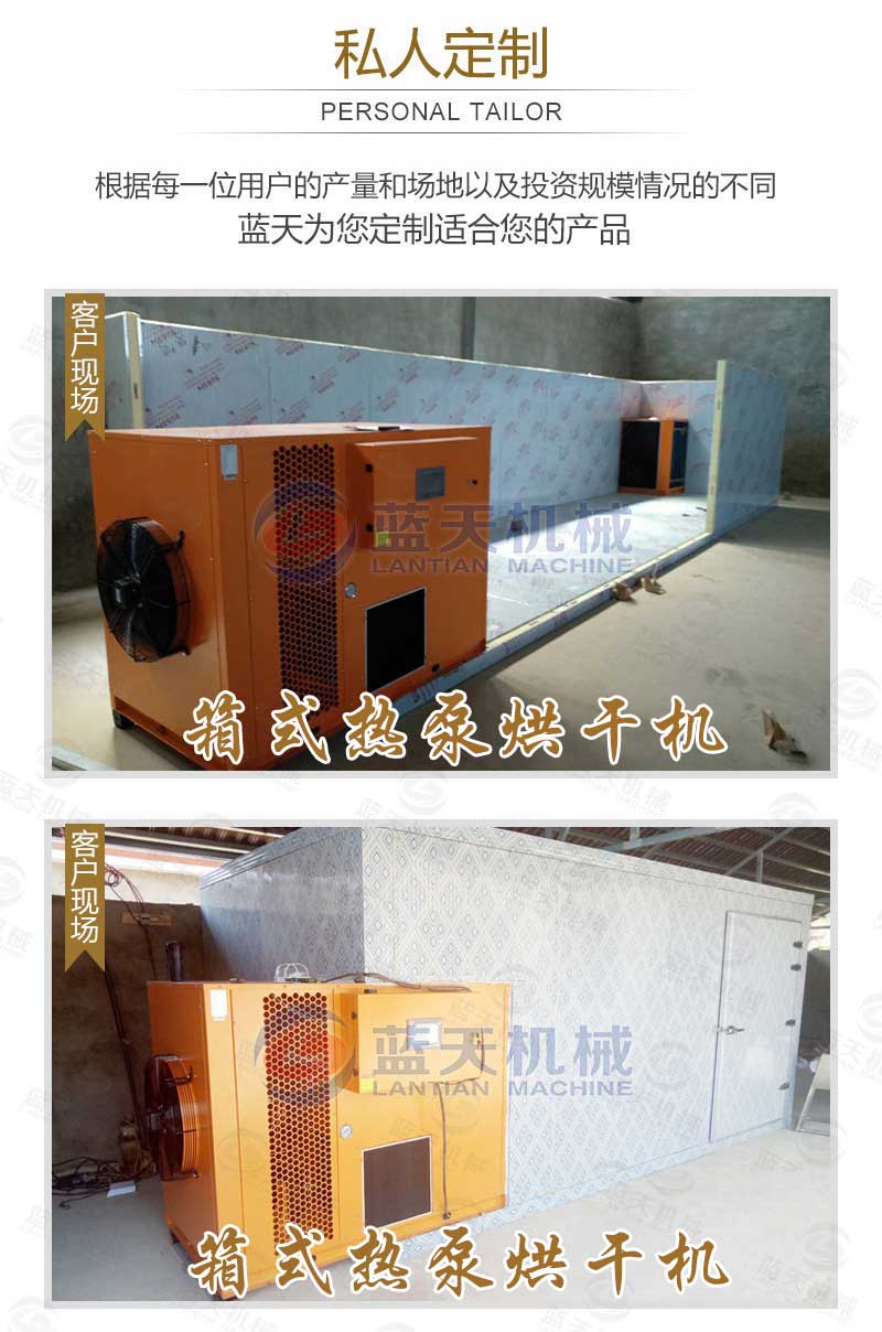 空氣能蟲(chóng)草花烘干機私人定制